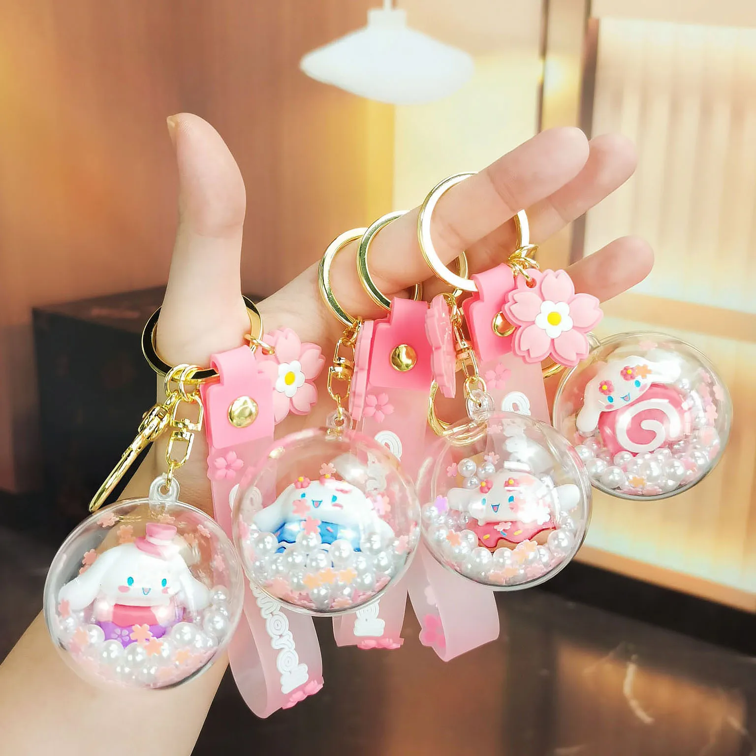 

1/6 шт. бестселлер акриловый дневник Сакура серия шариковая ручка брелок изысканный аксессуар для ключей от машины очаровательный школьный рюкзак Шарм