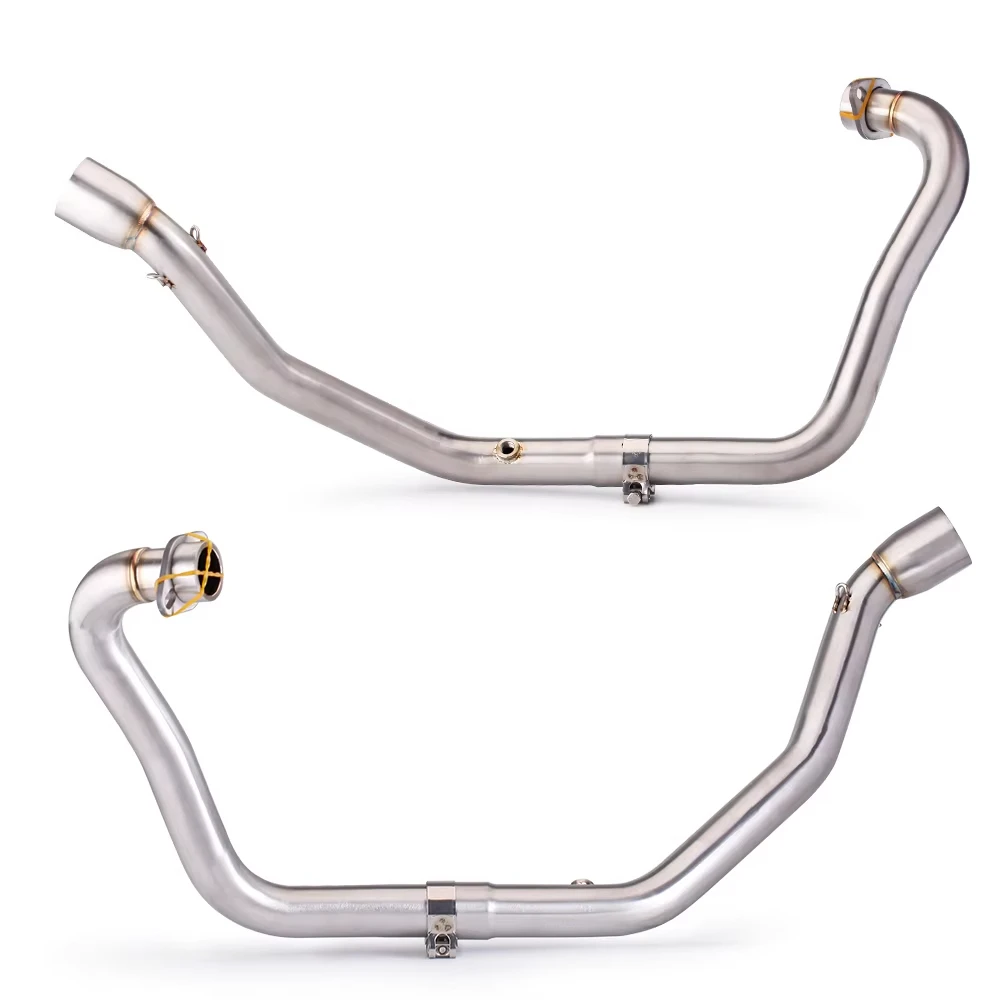 الانزلاق على لسوزوكي GIXXER 250 GIXXER 250 SF 250 دراجة نارية العادم الخمار الهروب دراجة نارية الجبهة أنبوب الأوسط وصلة الأنابيب