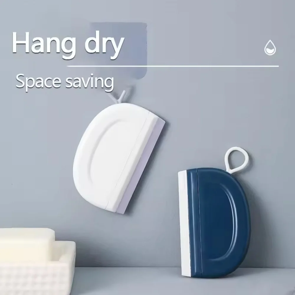 One-Piece mini Multi-Directional Multi-Functional Bathroom Glass Tile Countertop Cleaning Tool for Daily Use in the Bathroom