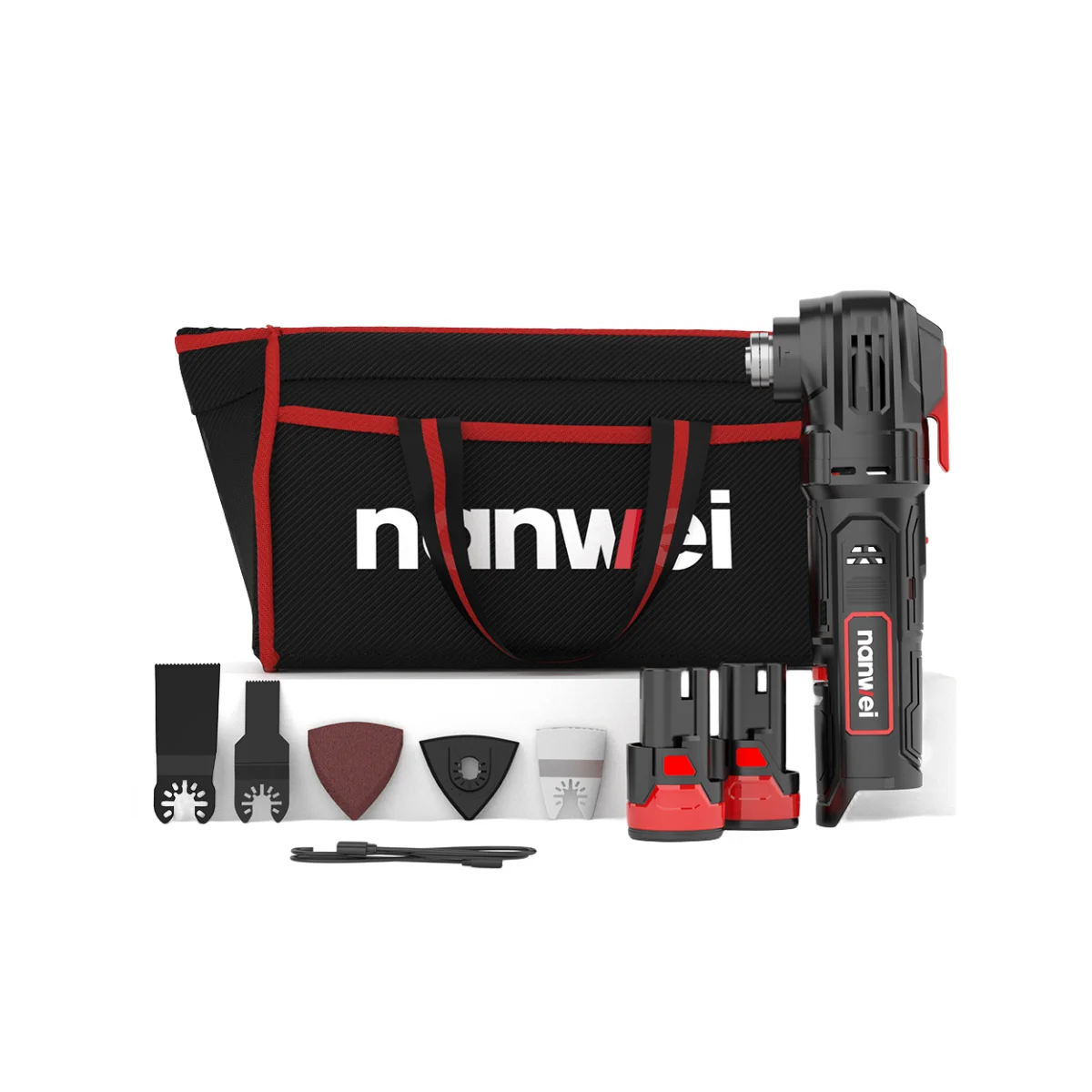 

Nanwei Multifunctional shovel stock garden use power tool set hot sale type-c plug