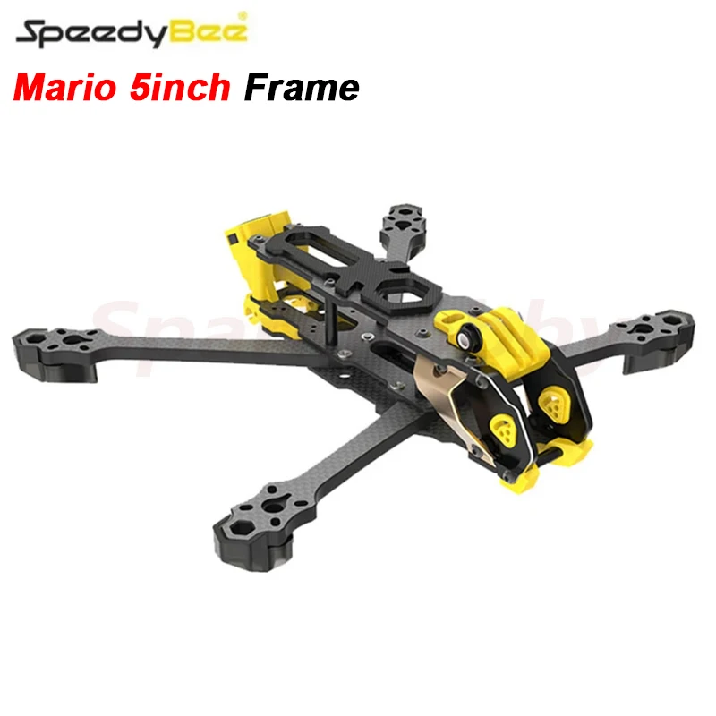 SpeedyBee Mario 5 5inch Carbon Fiber Frame DC Lite Version 227mm Wheelbase T300 3K Plate RC Racing FPV Freestyle Drones