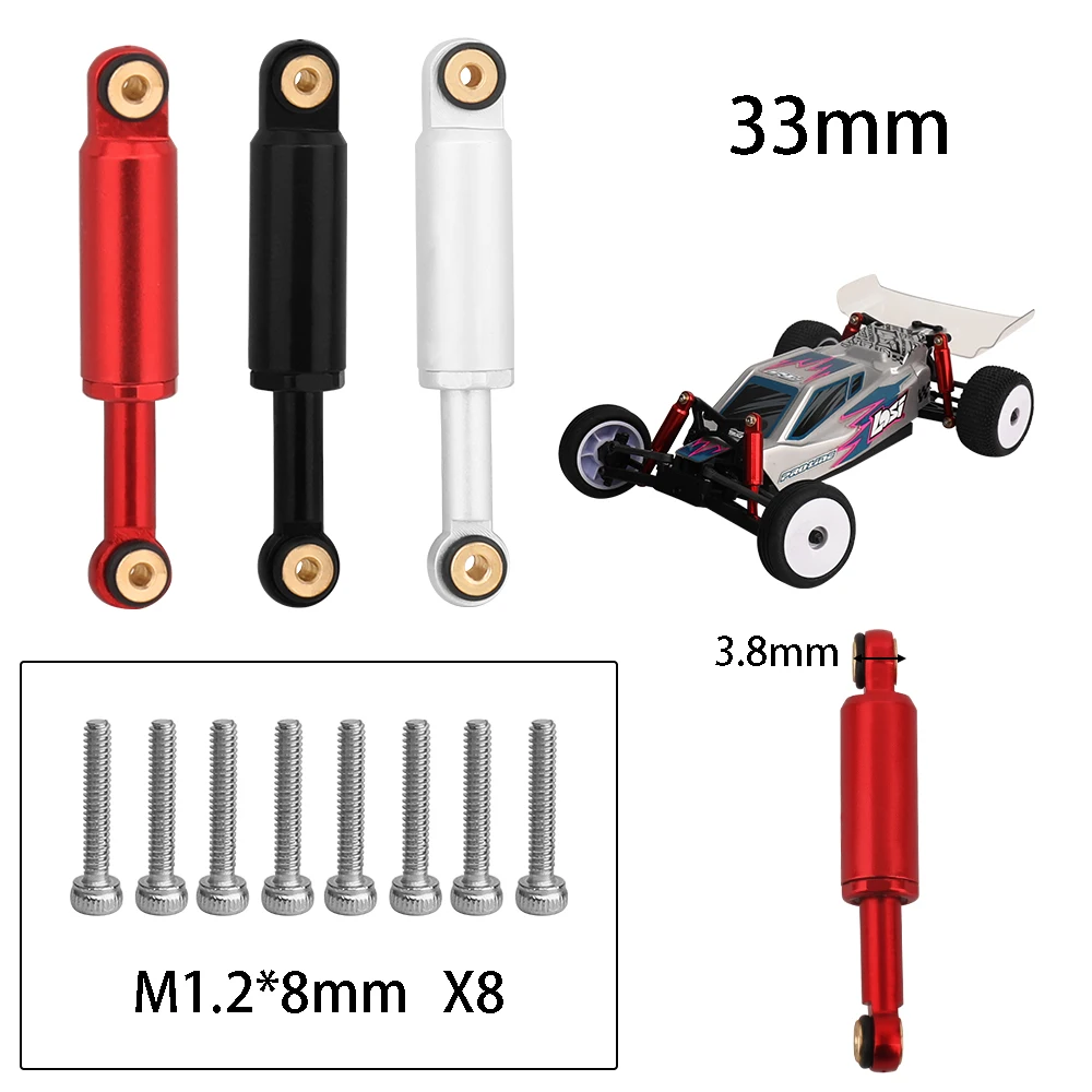 อะแดปเตอร์ Hex Body Linkage Rod Links ชุดโช้คอัพ CVD Shaft สําหรับ Losi Micro B 1/24 RC รถ 2WD Buggy RTR อะไหล่อัพเกรด
