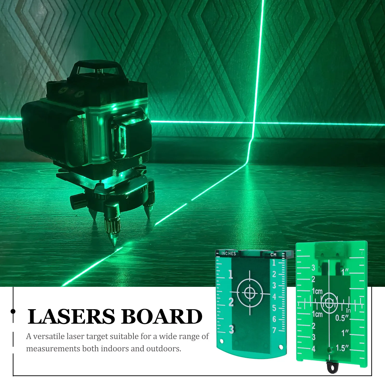 

2Pcs Laser Target Magnetic Board Durable Plate for Indoor Outdoor Use Target Card Plate with Stand Board