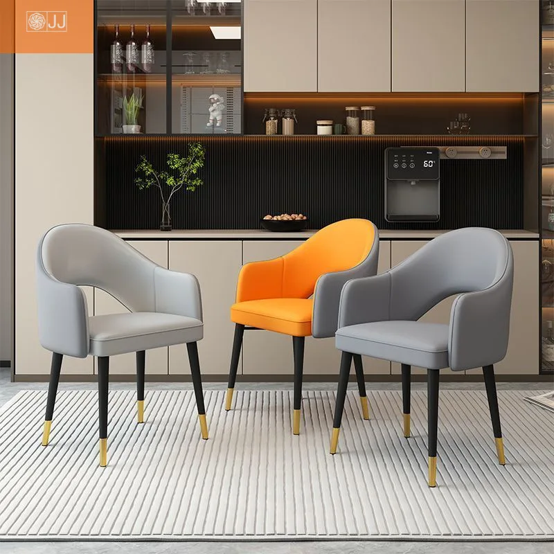 

Internet celebrity dining chair home and commercial light luxury hotel restaurant chair modern simple dining table and chair
