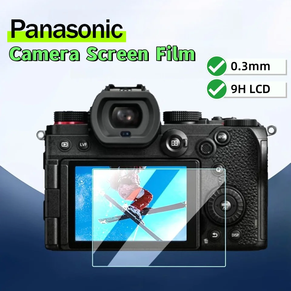 9h lcd câmera protetor de tela capa filme vidro temperado para panasonic gf6 gf7 gm1 lx100 gx8 gh5 tz85 gf9 gf8 gx7 acessórios