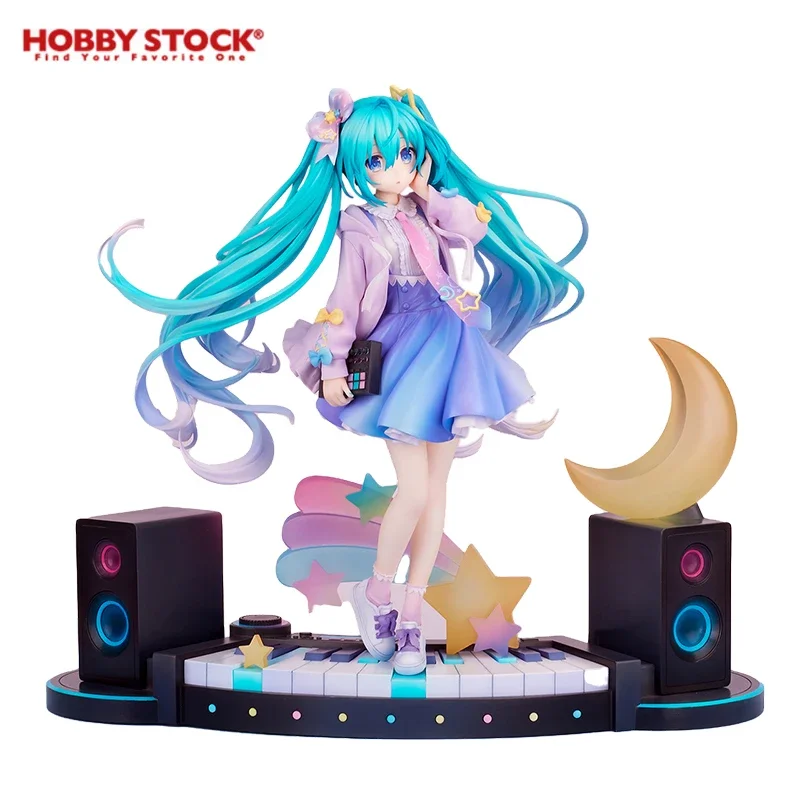 In Stock Original HOBBY STOCK Hatsune Miku Figure Digital Stars 2021 Miku Model 25.5Cm Anime Figurine Model Toys for Girls Gift