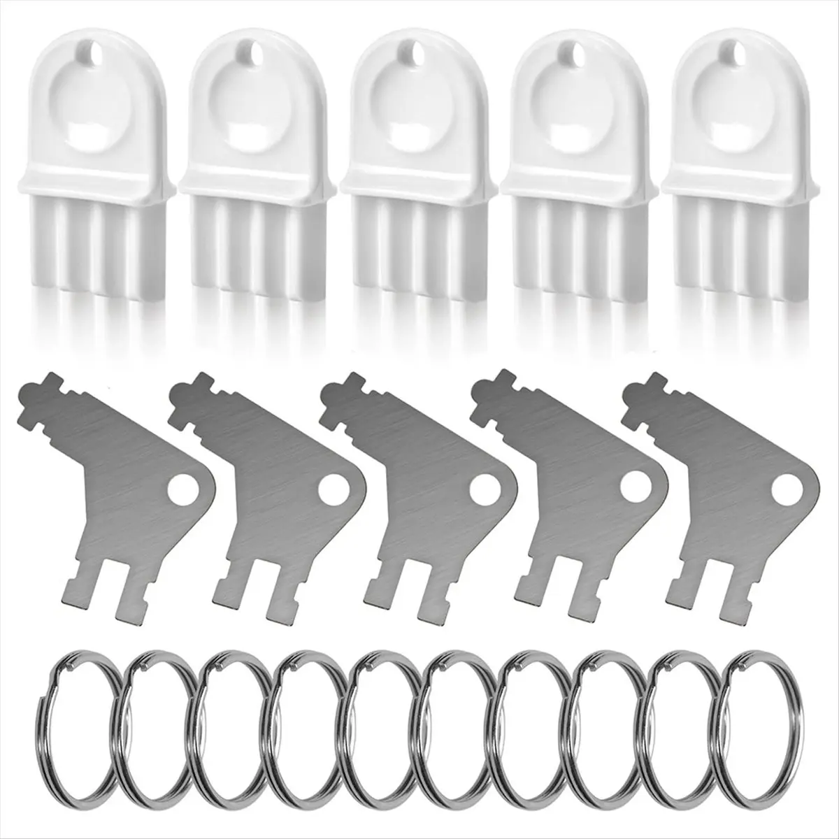 A74U Tissue Dispenser Keys, Toilet Paper Dispenser Keys Compatible for Pacific Tissue and Toilet Paper Dispensers A