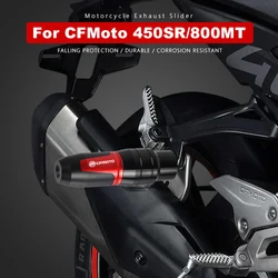 배기 슬라이더 알루미늄 낙하 방지 오토바이, CFMoto 450SS 450 SR SS 650GT 800MT 700CL-X 700 CL-X, 450SR 액세서리