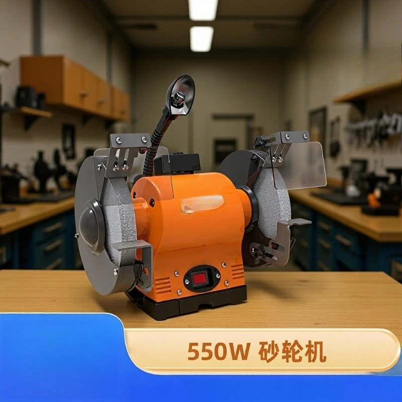 Wheel Vertical Grinder Double Head Grinding Wheel Grinder Electric Knife Sharpener Electric Grinding Wheel Grinding