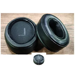 2pcs Oval sheepskin Earpad 90X70/95X75/100X80/100X85/105X85/110X90 MM For Audio-Technica Headphone Ear Pads Cover Earmuffs black