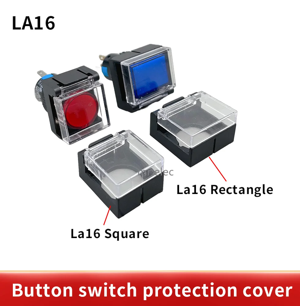 16 MM button protective cover switch button accessories accessories button dust cover opening 16MM