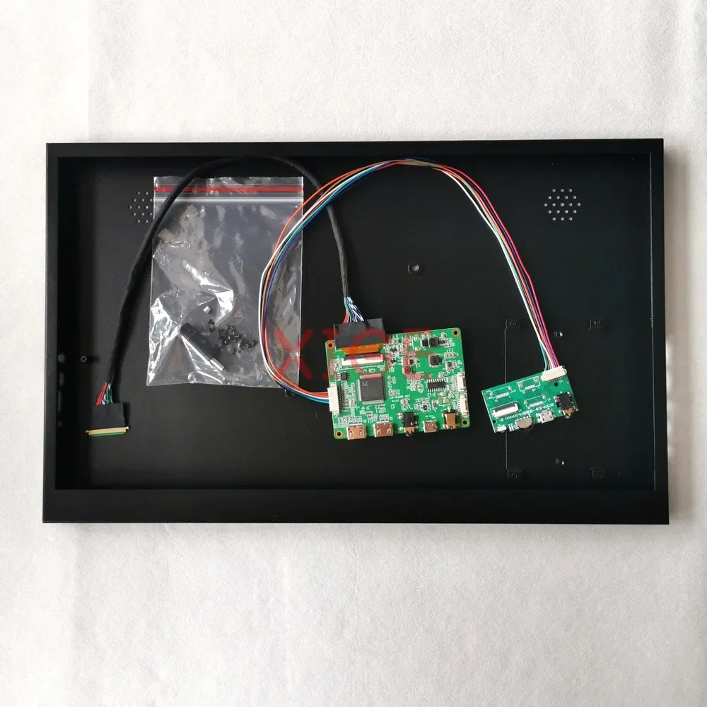 

For BT156GW01 USB Micro 2 HDMI-Mini Kit DIY 40 Pin LVDS 1366*768 15.6" Monitor Portable Refit Metal Case+Driver Controller Board