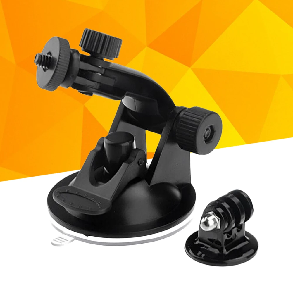 

2pcs Suction Cup Mount Action Cameras Universal Car Tripod Adapter 360 Degree Adjustable Base Session 4 5 For