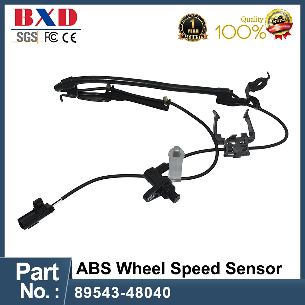

89543-48040 8954348040 передний левый датчик скорости колеса ABS для Toyota Highlander 2008-2013