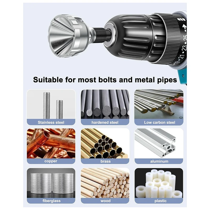 Deburring External Chamfer Tool For Metal And Resin, 3D Printer Tools, Copper Pipe Deburring Tool PVC Deburring Tool
