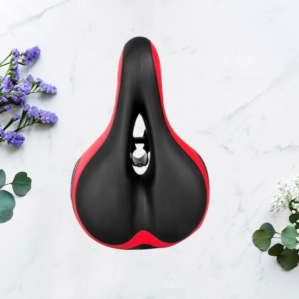 

Thickened Cushion Black Exercise Seat Saddle Comfortable Bike Seat Saddle Premium Material Durable Outdoor Cycling