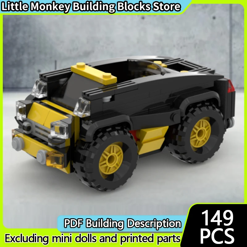 

Speed Racing Car Model MOC Building Bricks Amphibious Vehicle Modular Technology Children Holiday Gifts Assemble Toys Suit