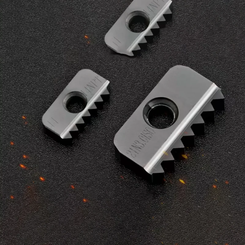 12N 14N 21N 30N 1.0ISO 1.25ISO 1.5ISO 2.0ISO 10UN 14UN 18UN Comb-toothed thread milling cutter inserts