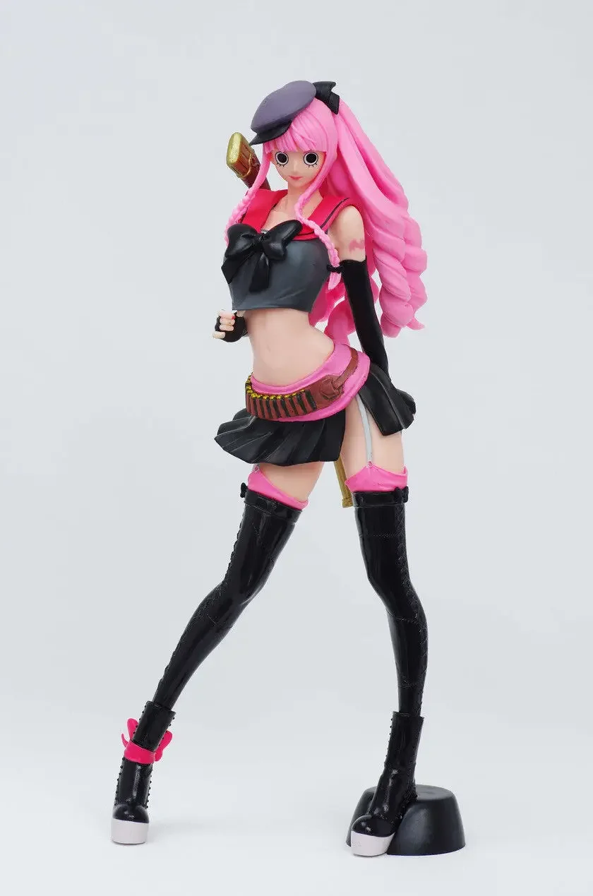 Bandai Anime One Piece FDS Kawaii Pirate King Series Sexy Figures Perona Ghost Princess Action Doll Toys Collected Model