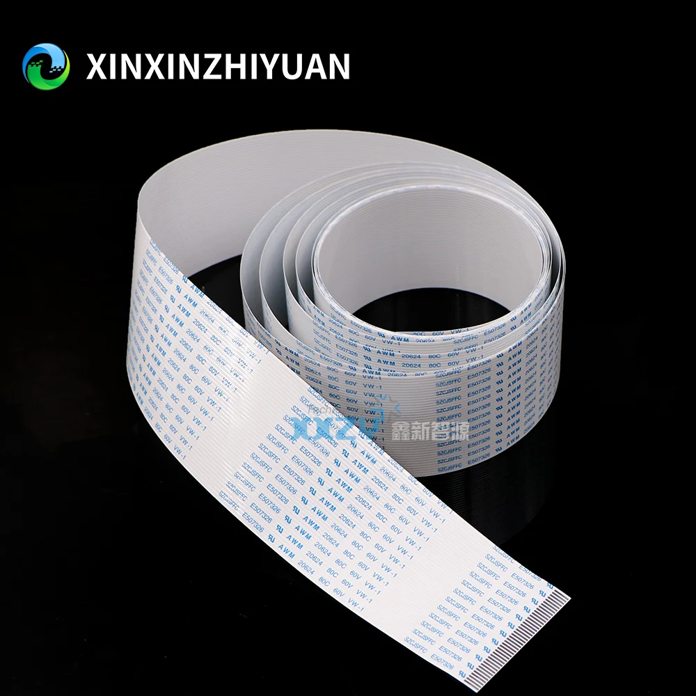 Epson 7908 Long Data Cable For Eco Solvent Printer 9908 9710 7910 9910 Data Line 40P Main Board Long Data Cable 3.2M FFC