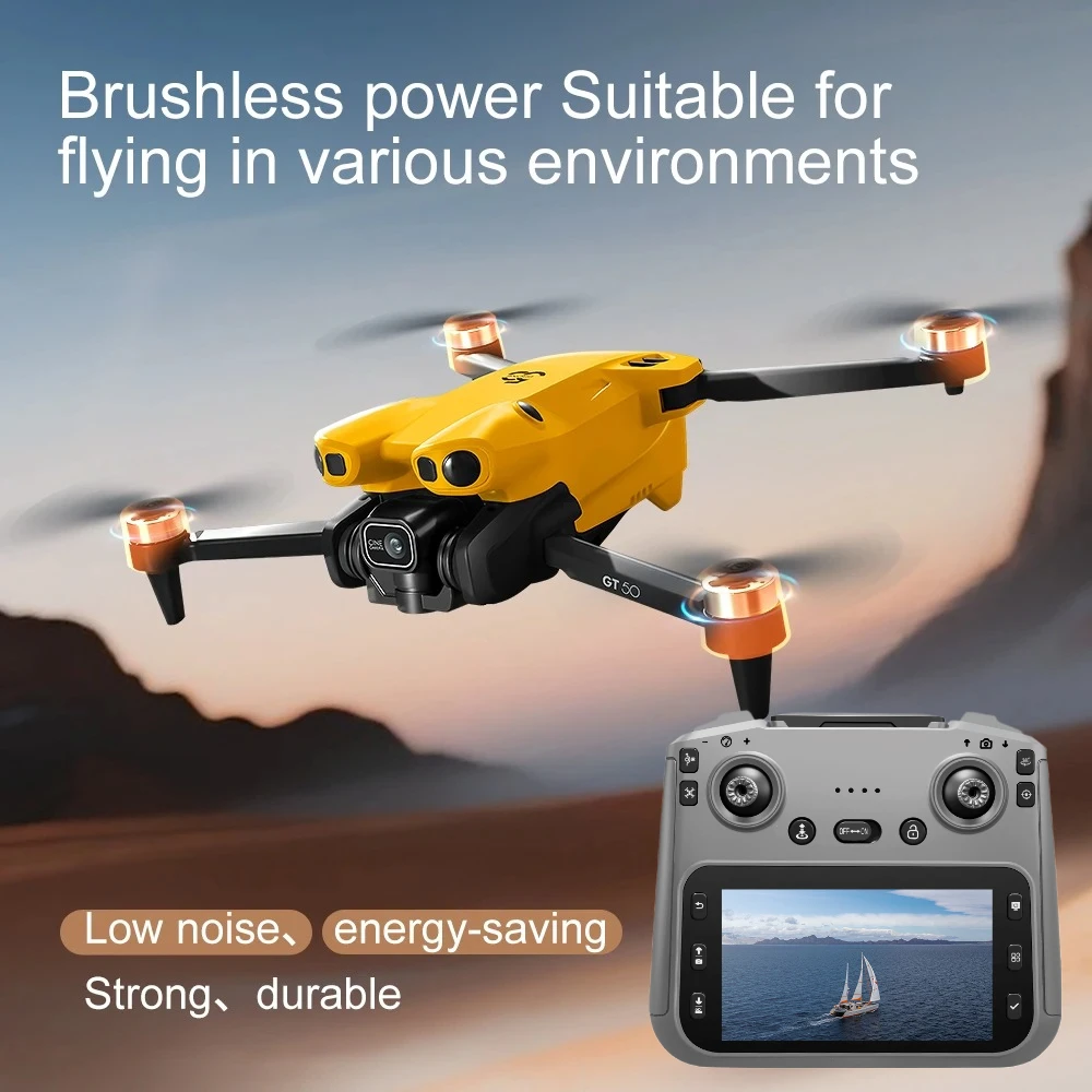 

2025 Bumblebee 4.3-inch screen control FPV optical flow obstacle avoidance brushless WIFI drone drone 4k professional дрон dron