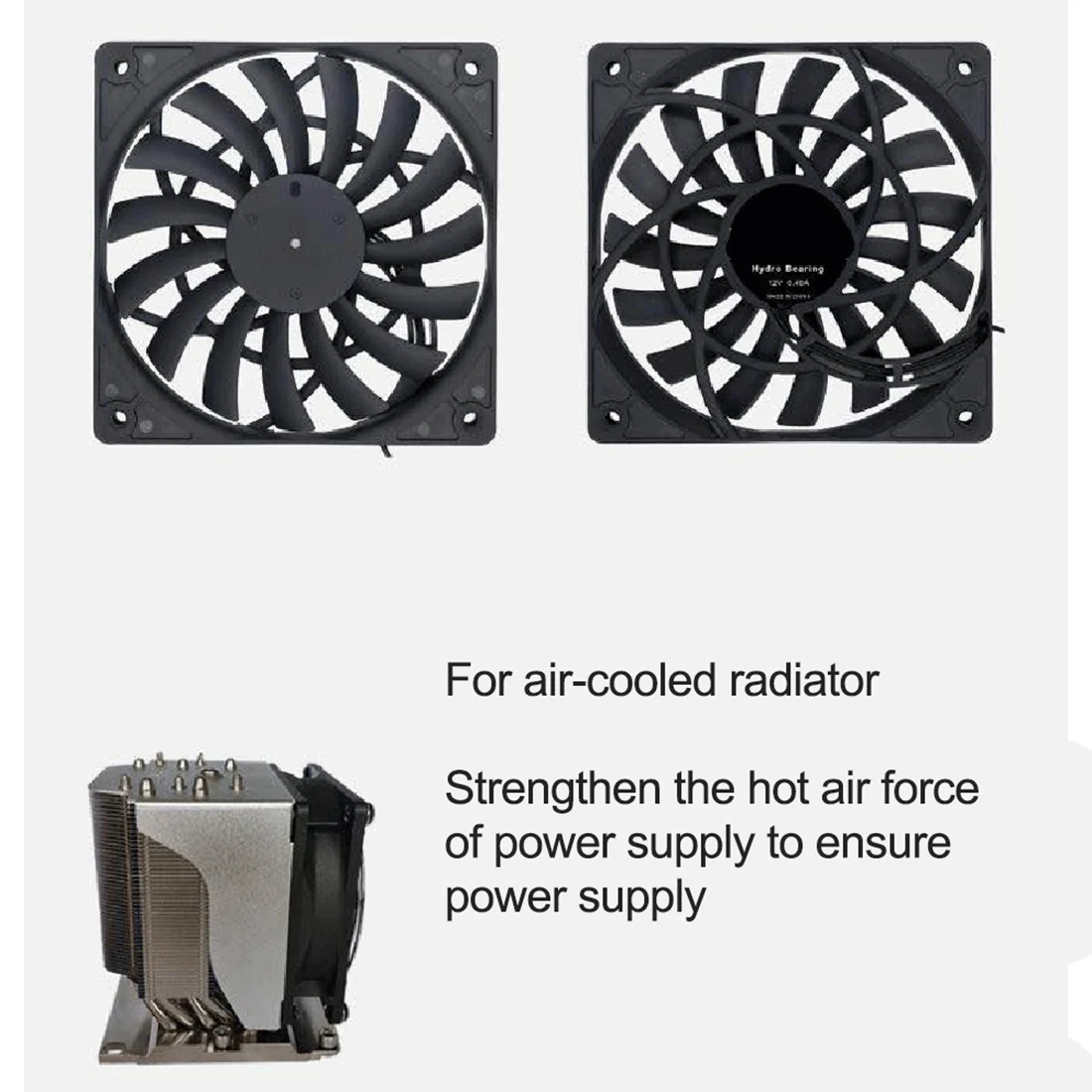 Imagem -06 - Fino Ventilador Pwm para Caixa de Computador Refrigerador do Chassi do pc Mudo Novo 120x120x12 mm dc 12v 0.25a 1400rpm 120 mm 12cm