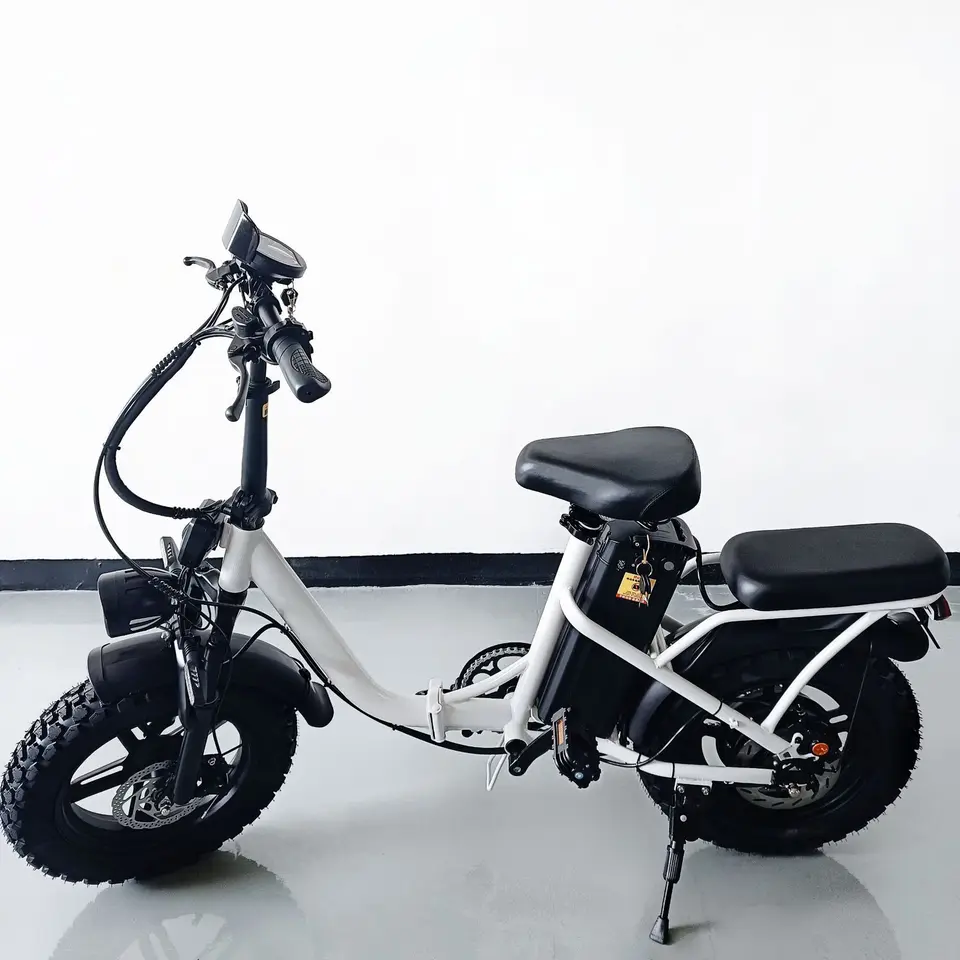 X6 800W Foldable Electric Bike 48V 30Ah Lithium Battery 20×3.75 Fat Tires Dual Disc Brakes Off-Road E-Bike for Adults image 7