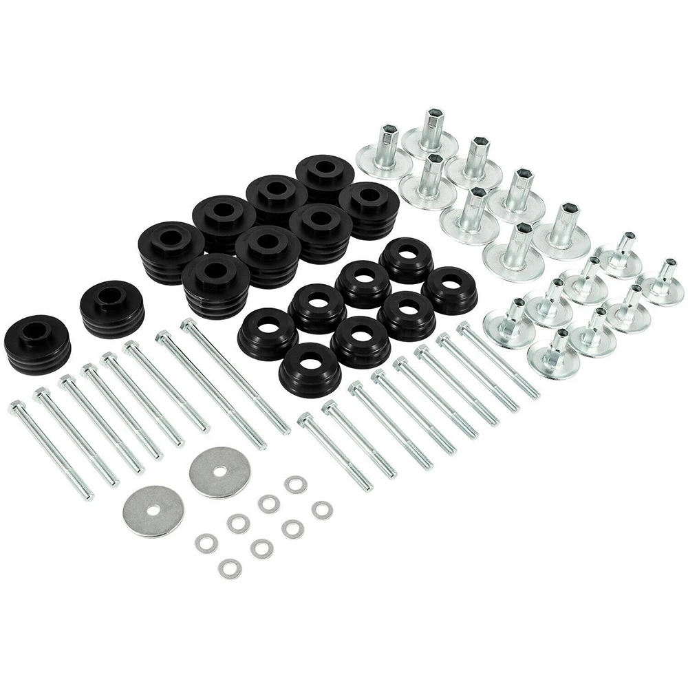 

Body Mount Bushing Kit for Ford F-250 F-350 2WD and 4WD 2008-2016 KF04060BK-60 1L5Z-100155-BA Part Number: KF04060BK