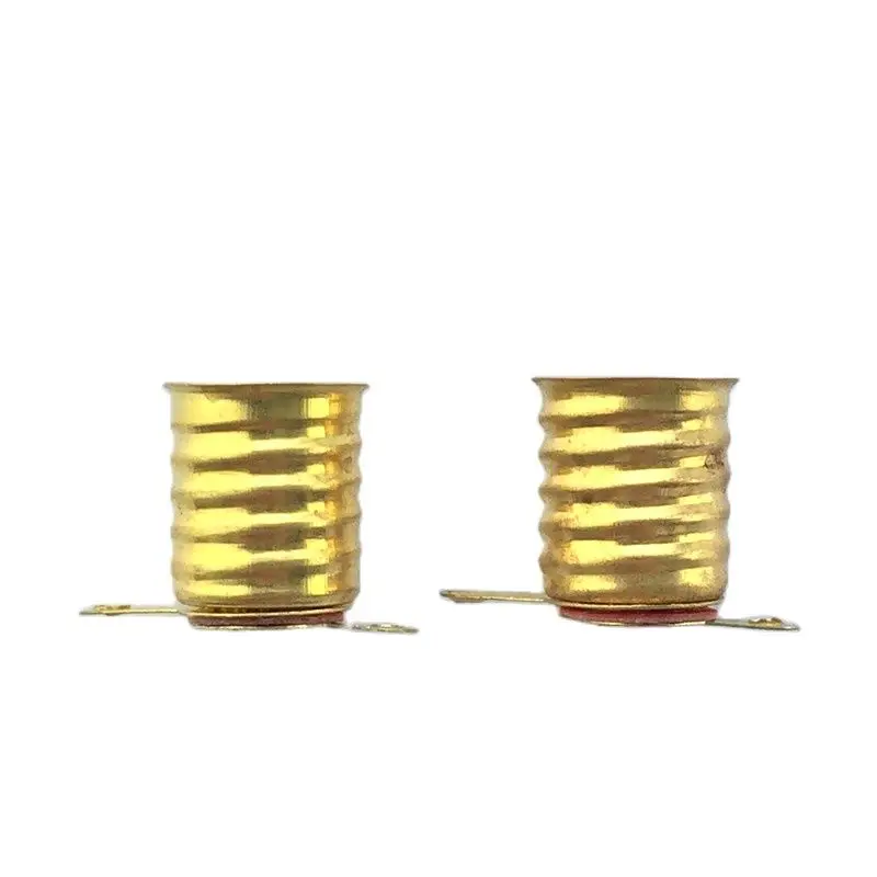 2pcs J151Y Brass Lamp Socket Bulb Socket for our 2.5V Small Bulb Tool Part  High Quality