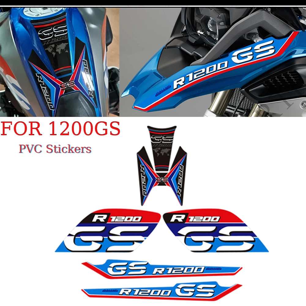 For BMW R1200GS R1200 R 1200 GS LC Tank Pad Gas Fuel Oil Kit Rally Fairing Fender Handshield Wind Deflector Stickers Protection