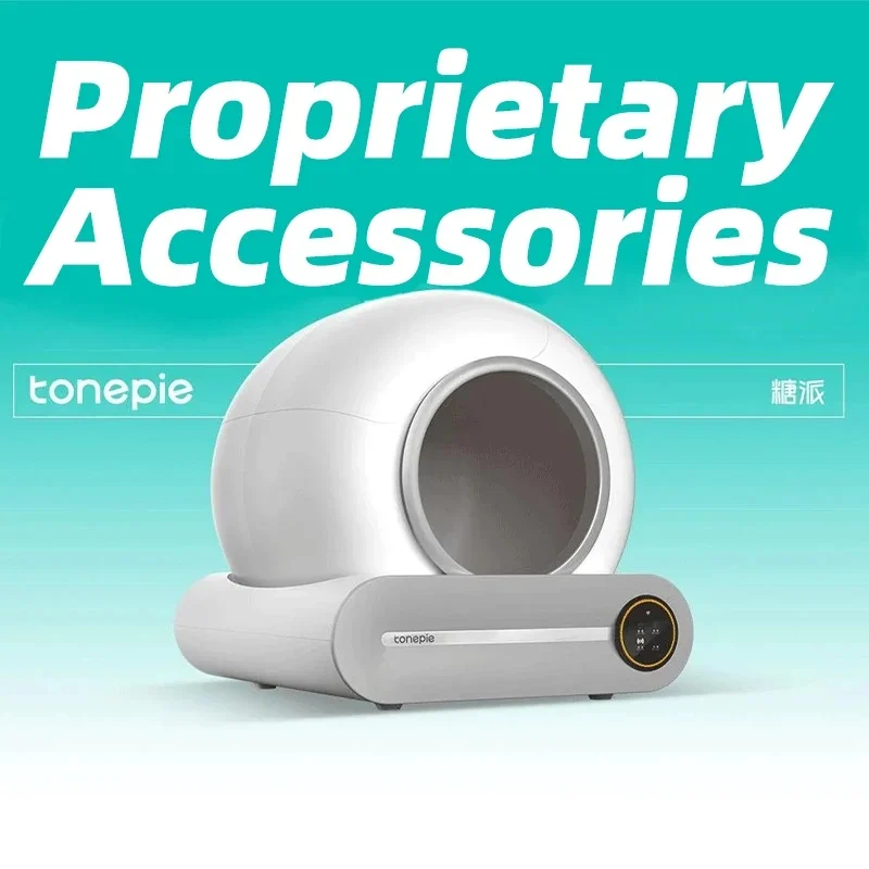 

Complete Accessory Kit for Cat Litter Box - Grey Mat, Plug, Doors, Rubber Stopper, Garbage Bags, Purifier