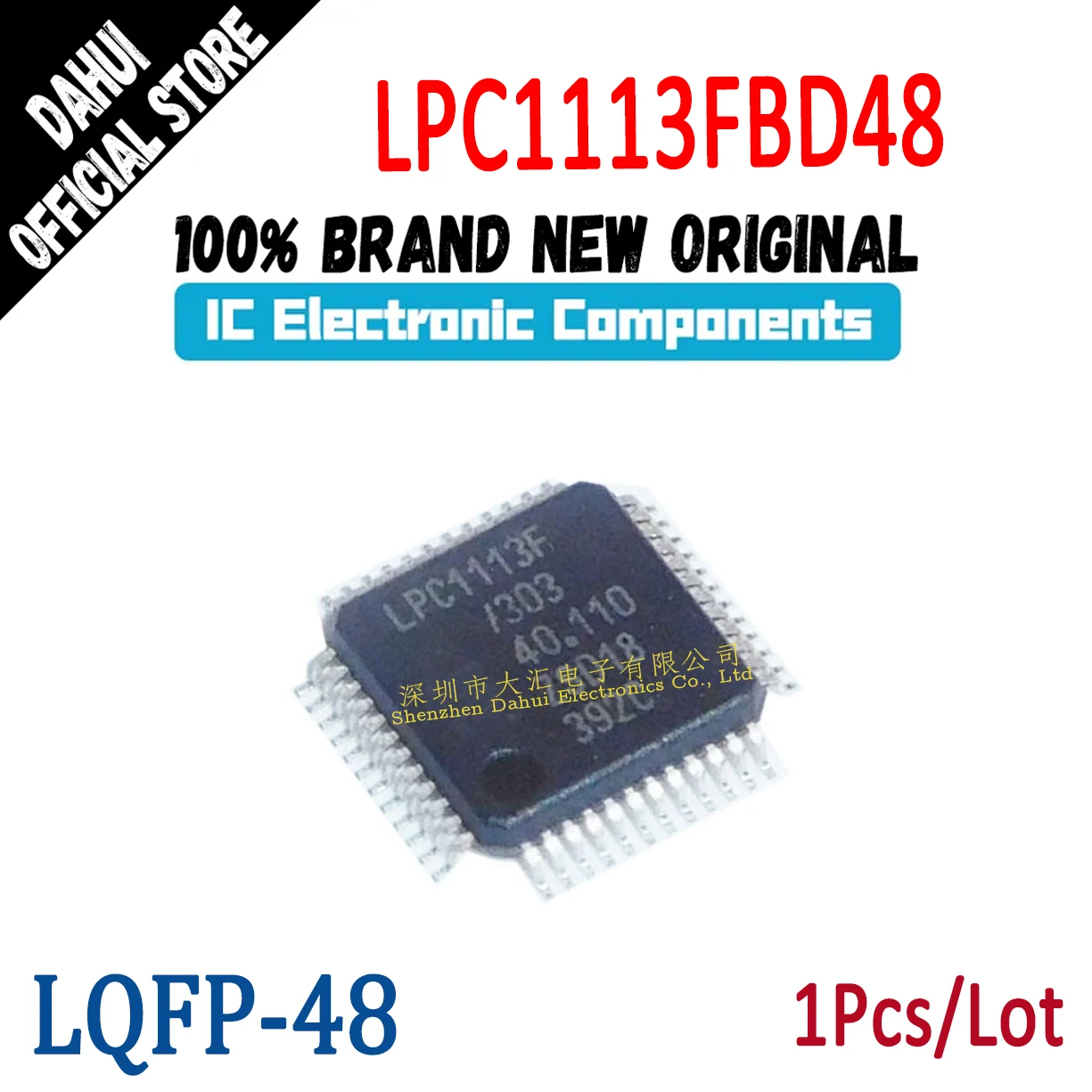 

LPC1113FBD48/301 302 303 302EL LPC1113F LQFP-48 Microcontroller chip IC new original