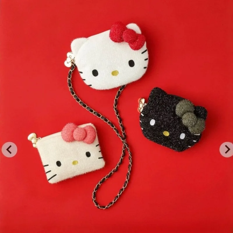 

Hello Kitty Makeup Bag Cute Anime Versatile Large Capacity Women Accessories Mobile Phone Earphones Storage Girl Gift Wholesale