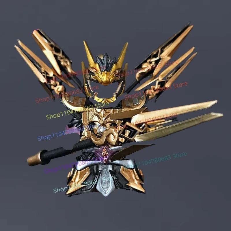 

MOC Building Blocks Mini Figure Model: Five Tiger Generals Divine Might Ma Chao Armor Collectible Toy Accessories Gift