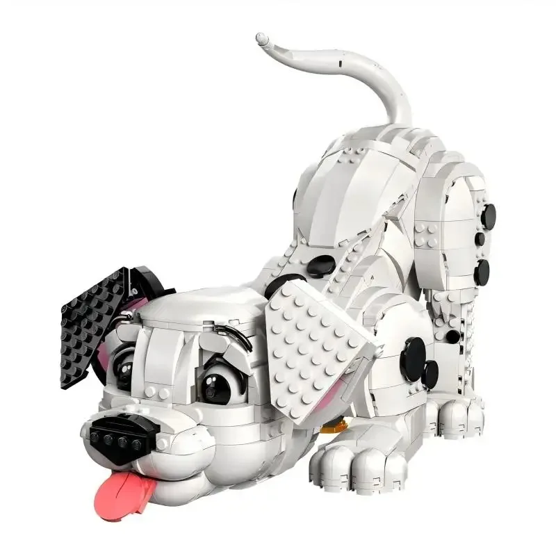2025 nuevo 1722 Uds juego de película Popular 101 cachorro dálmatas 43269 miniatura de rompecabezas de bloques de construcción para niños regalos de cumpleaños de vacaciones