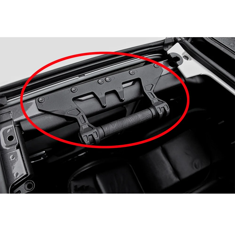 Lantsun JL1228 High Quality Roof Door Handle For Jeep For Wrangler JL 2018+ No-drill To Install
