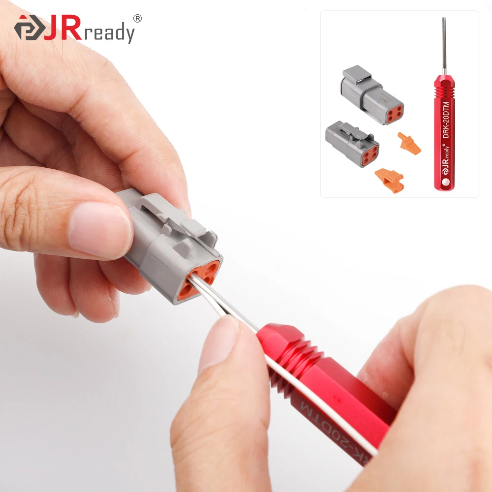 JRready Deutsch Terminal Removal Tool DRK-20DTM,Connector Release Tool for Deutsch Solid Contacts Size 20