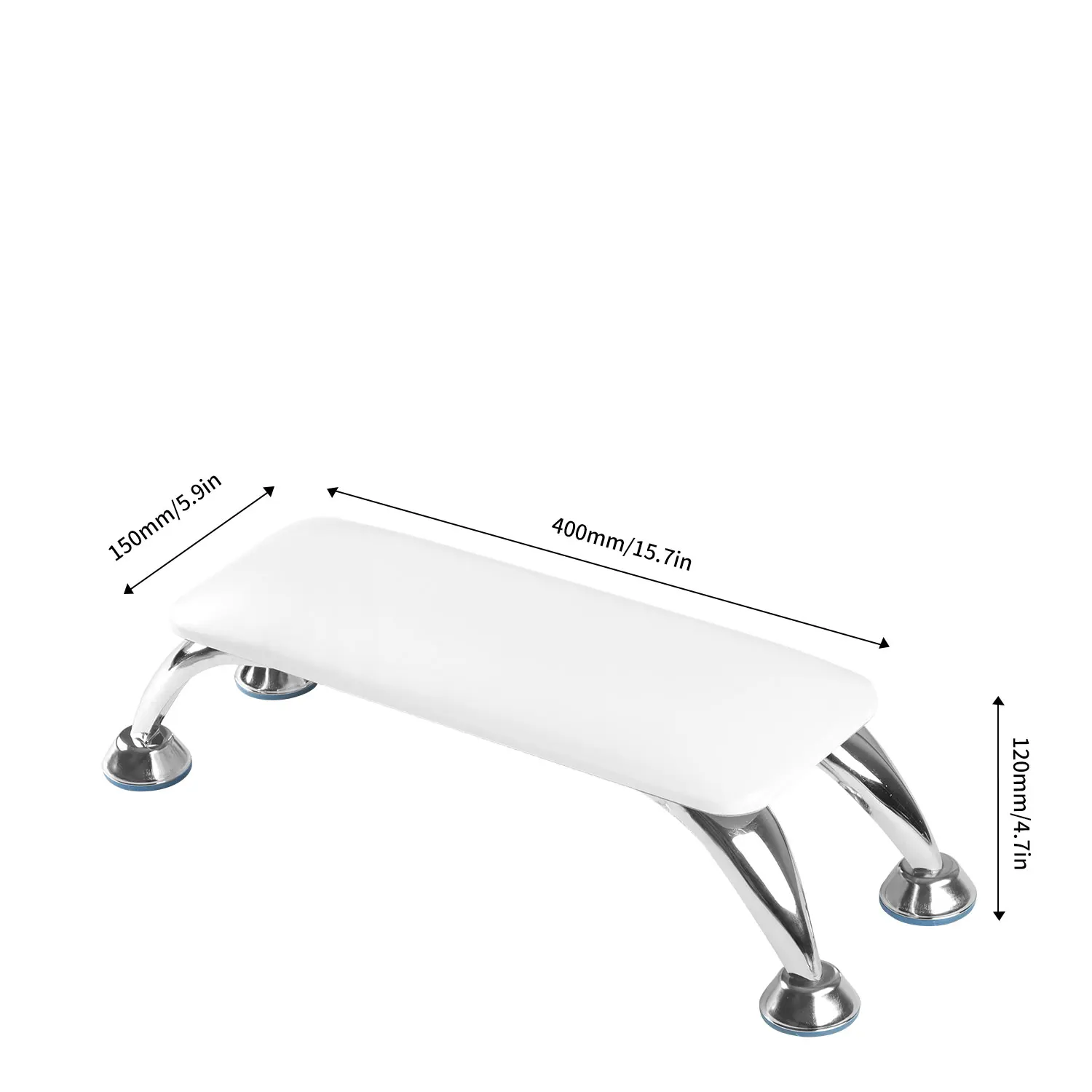 ネイルサロン用アームレストとネイルアートマットセット 超極細繊維レザーハンドピロー 滑り止めと耐摩耗性 汎用
