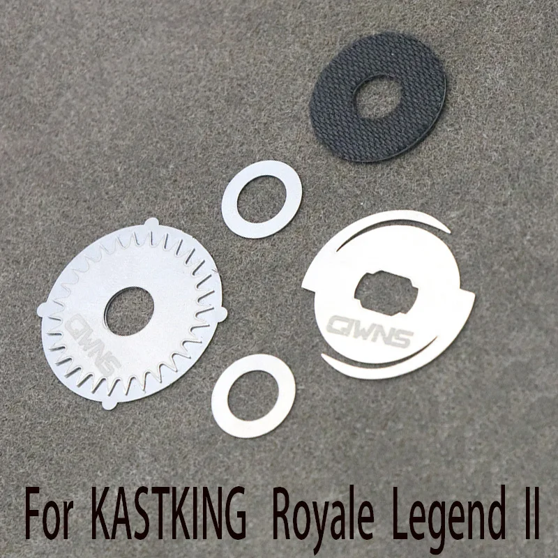 Fishing Wheel Refit Brake Unload, Force Gasket,Drag Clicking Metal Sound,Baitcast Reel Accessories FOR KASTKING Royale Legend II