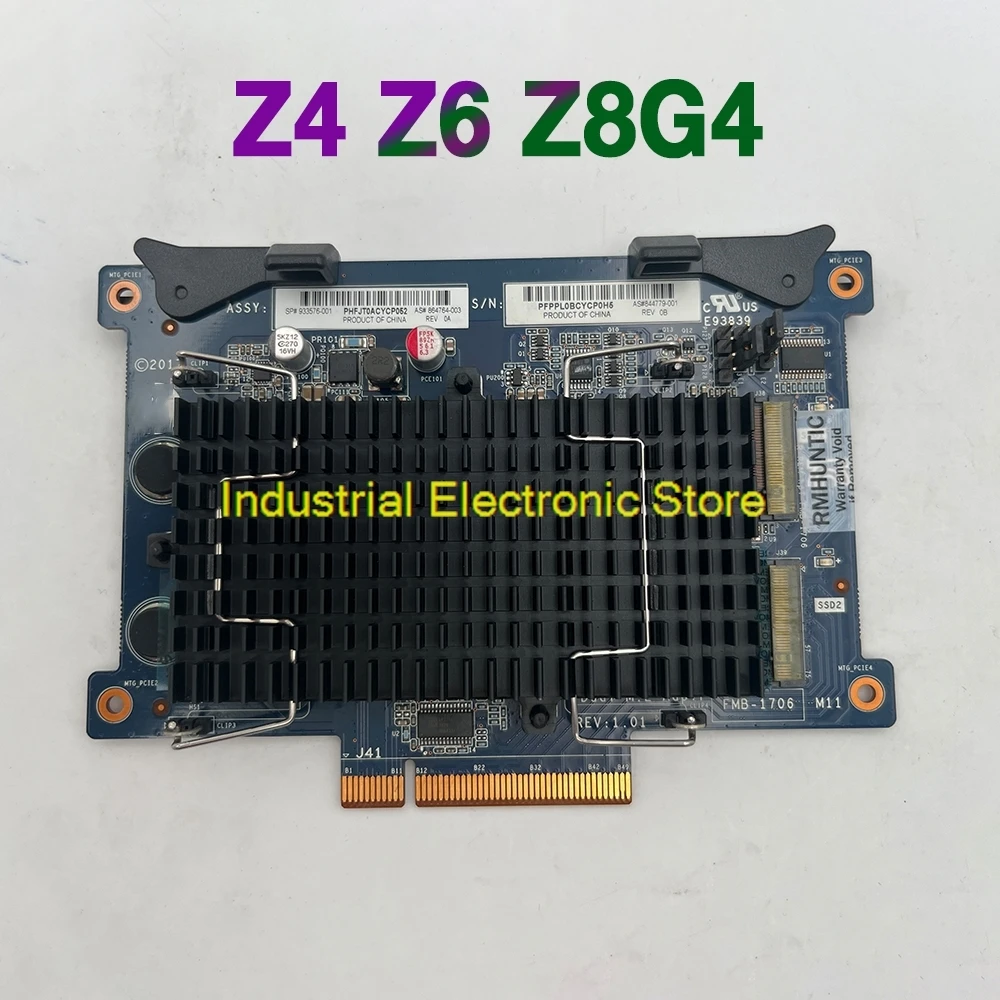 844779-001 ل HP Z4 Z6 Z8G4 محطة العمل M.2 القرص الصلب لوح تمديد بطاقة محول