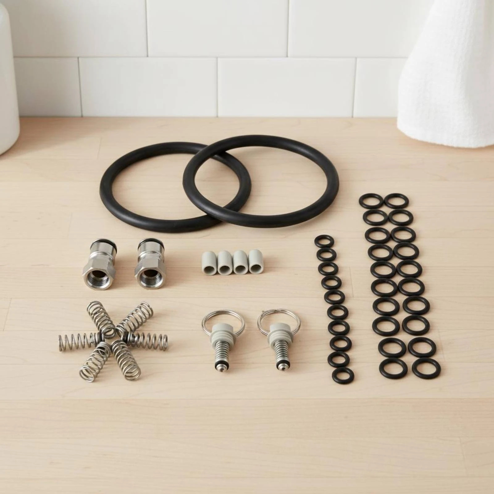 Keg Keg Rebuild Kit Leak Resistant Ball Lock Keg O-Seal Kit Home Brewing Supply Food Safe Stainless Steel Parts
