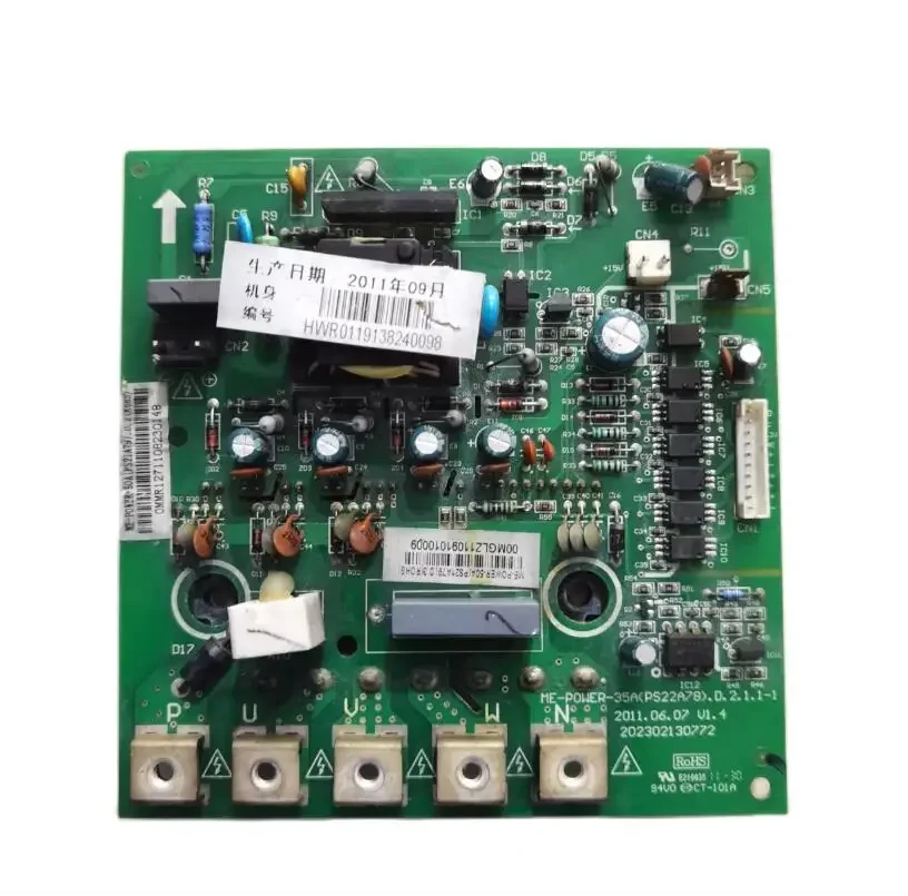 good working for air conditioning Computer board Frequency module board ME-POWER-35A (PS22A78)D.2.1.1 PC board