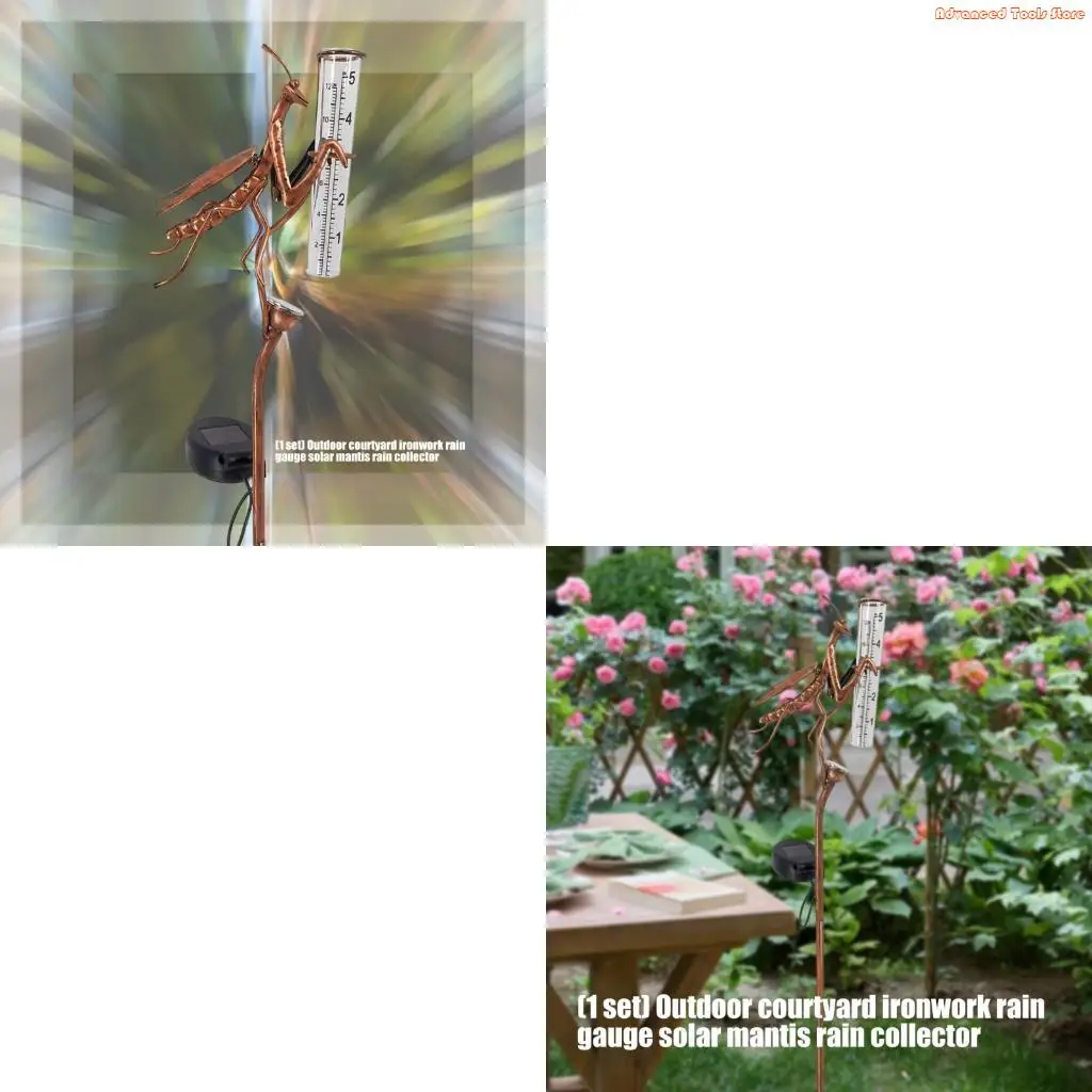 Precise Measurement Solar Energy Rain Measure Gauge for Accurate Precipitation Data W91B