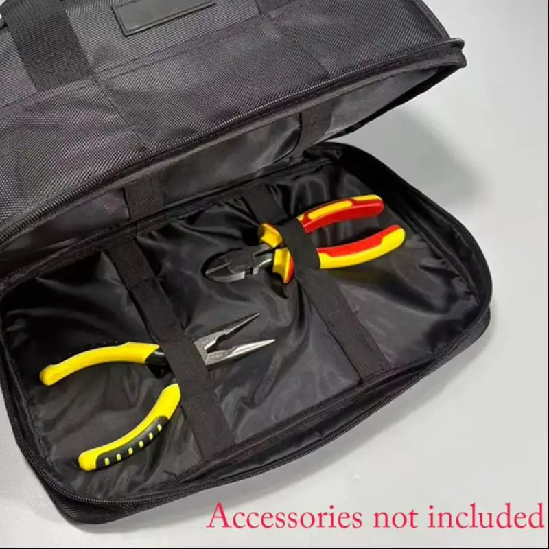 1680D Oxford Tool Bag Waterproof Multifunctional Organizer 28cm 35cm 40cm Storage Kit For Camping Repair Hardware Tools Mechanic