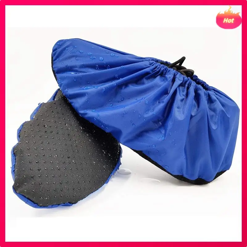 

Противоскользящие многоразовые бахилы, водонепроницаемые моющиеся бахилы, пылезащитные бахилы, 5 пар