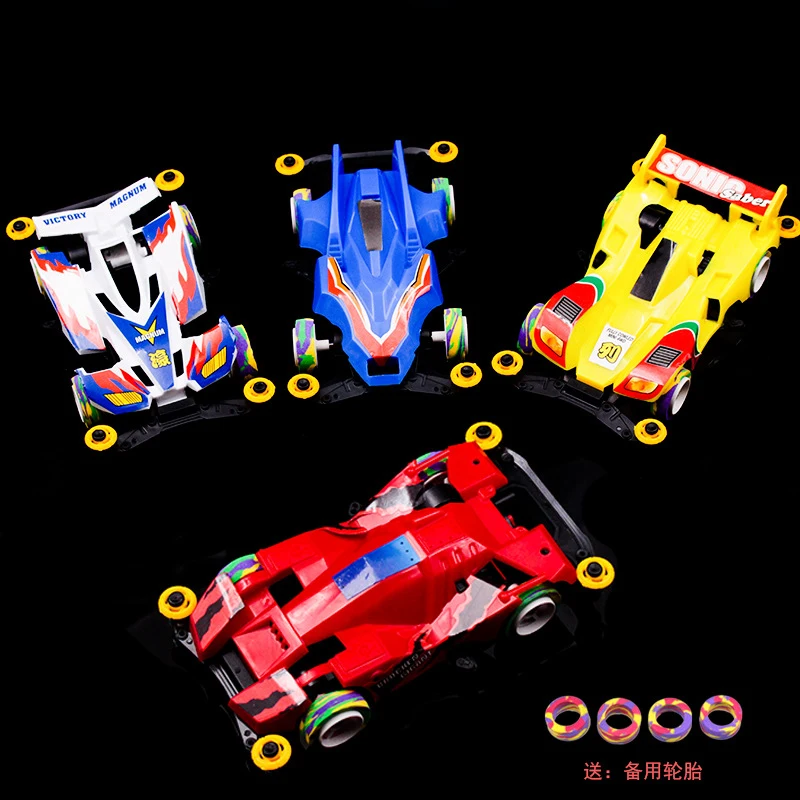 

New Fun Electric Four-wheel Drive Toy Cars Creative Racing Car Model Crashproof Friction Toy Electric Stunt Car For Kids Boys