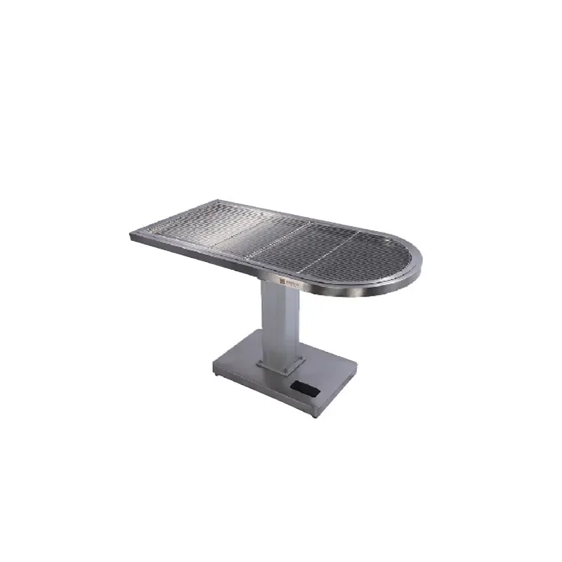 

Pet hospitals use pet medical operating tables veterinary table with scale