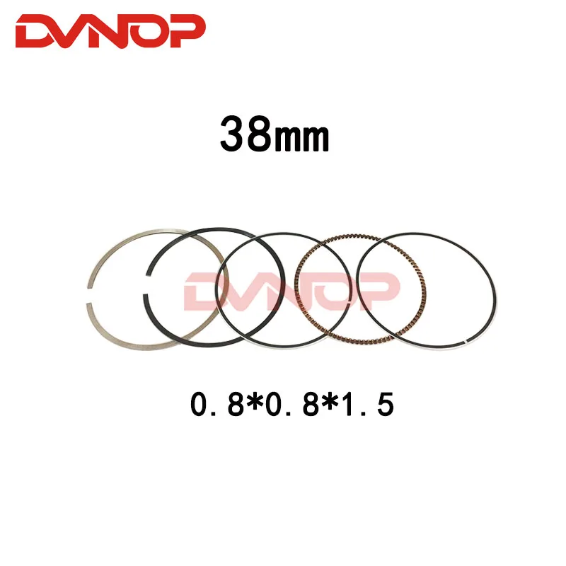 Motorcycle 38mm Bore Cylinder Piston Ring Gasket for Yamaha MBK Aerox Neos Neo\'s Ovetto Giggle 50 50cc 4 Stroke