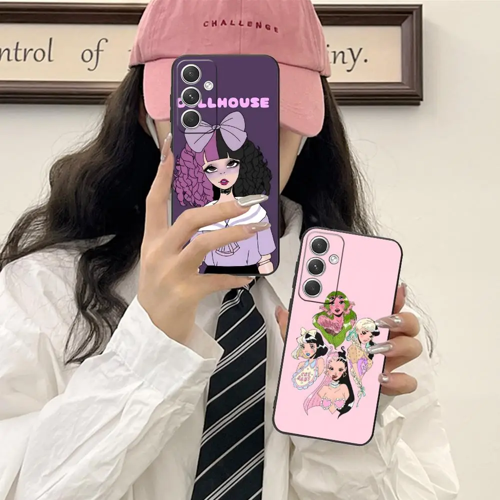 Funda de teléfono móvil Melanie Martinez para Samsung Galaxy S25 S24 S23 S22 S21 S20 Note20 Plus FE Ultra Color protección de lujo