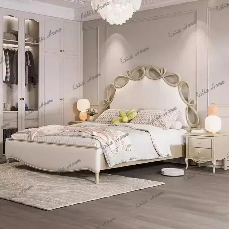FG 180x200cm Full Size Bed Full Marriage Bedrooms Dorm Room Essential King Size Bed Frames With Head Board Furniture For Home